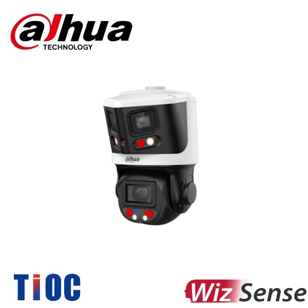 Dahua DH-SDT3E410-8P-MB-A-PV1 4K 8MP+4MP 10x Starlight TiOC Network Panoramic & PTZ Camera