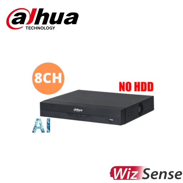 Dahua DHI-NVR4108HS-8P-AI/ANZ 8 Channel 8PoE Wizsense Network Video Recorder (no HDD)
