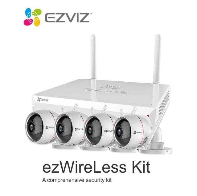 Ezviz Wireless Security Camera Kit Ibest Security Melbourne