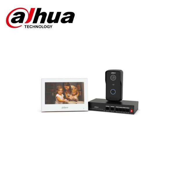 Dahua DHI-KTP03W-S2 IP Villa Door Station & Indoor Monitor Intercom Kit