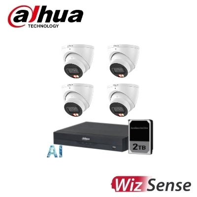 Dahua CCTV 4 Cameras Kit