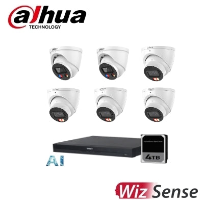 Dahua CCTV 6 Cameras Kit