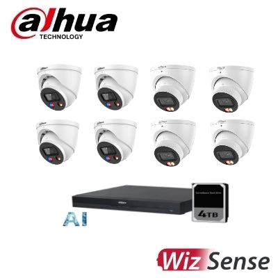 Dahua CCTV 8 Cameras Kit