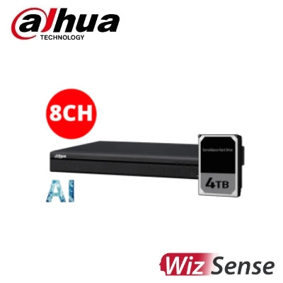 Dahua WizSense NVRs (with HDD)