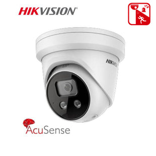 Hikvision Acusense DS-2CD2366G2-ISU/SL IP Acusense Camera 6MP (Inbuilt Audio Speaker & Strobe) 2.8mm