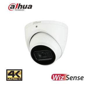 Dahua DH-IPC-HDW3866EMP-S-AUS 4K 8MP Turret IR Fixed-focal Eyeball WizSense Network Camera 2.8MM