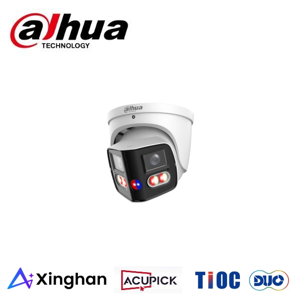 Dahua DH-IPC-PDW3859-A180-AS-PV-ANZ 2x4MP TiOC Duo Splicing Fixed-focal Eyeball WizSense Network Camera *NEW*