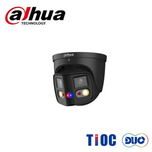 Dahua DH-IPC-PDW3849-A180-AS-PV-ANZ-BLK 2x4MP TiOC Duo Splicing Fixed-focal Eyeball WizSense Network Camera