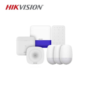 HIkvision Ax Pro Hub Kit, 1x Alarm Hub, 1x Keypad, 1x Sounder, 3x PIR Detector