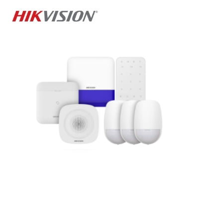 HIkvision Ax Pro Hub Kit, 1x Alarm Hub, 1x Keypad, 1x Sounder, 3x PIR Detector