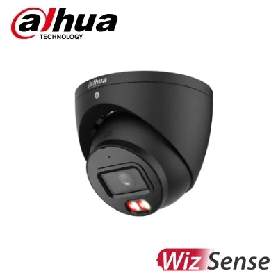 Dahua DH-IPC-HDW3867EM-S-IL-ANZ-BLK 4K 8MP BLACK Smart Dual Light Fixed-focal Eyeball WizSense Network Camera