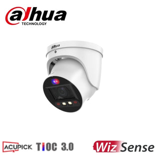 Dahua DH-IPC-HDW3849H-ZAS-PV-ANZ-S2 4K 8MP Smart Dual Light Active Deterrence Vari-focal Eyeball WizSense Network Camera