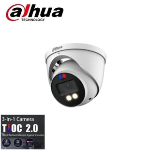 Dahua HAC-ME1509H-A-PV 5MP TiOC 2.0 Smart Dual Light Active Deterrence Eyeball Camera 2.8MM