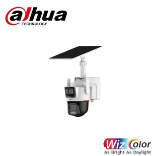 Dahua DH-IPC-PTS2649C-3E3Z-4GB20 3+3MP WizColor Hybrid-zoom PT 4G Solar Power Network Camera