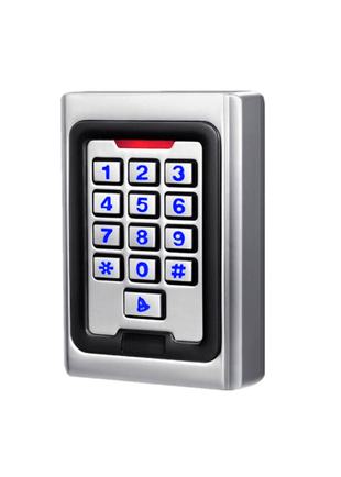 Metal standalone Access Control reader K5 with digital backlit keypad support EM ID card WG26 reader