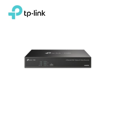 Tp-Link VIGI NVR1008H-8MP 8 Channel PoE+ 8 Channel Network Video Recorder with 8 POE