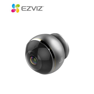 Ezviz C6P 360° Fisheye Security, Zero Blind Spots, 2MP Wireless Indoor Fisheye Camera, CS-CV346-A0-7A3WFR