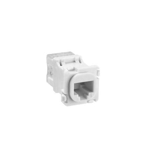 CAT6 INSERT CAT6 RJ45 white jack fits directly into wall plate