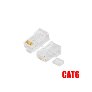 CAT6 CONNECTOR, 100PC