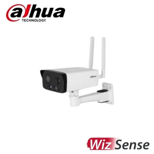 Dahua DH-IPC-HFW3441DG-AS-4G-EAU-B, 4MP IR Fixed-focal Bullet WizSense 4G Network Camera