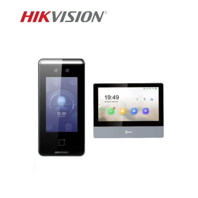 Hikvision DS-KIS901-P, Facial Recognition IP Intercom kit