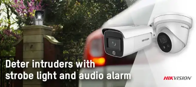 HIKVision Strobe Light and Audio Alarm