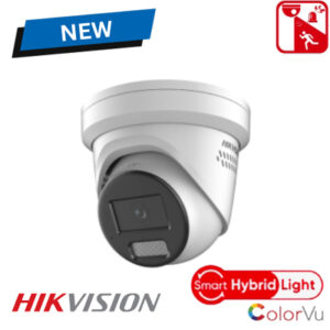 Hikvision *LIVEGUARD**Smart Hybrid* DS-2CD2367G2H-LISU/SL 6 MP Smart Hybrid Light with ColorVu Fixed Turret Network Camera
